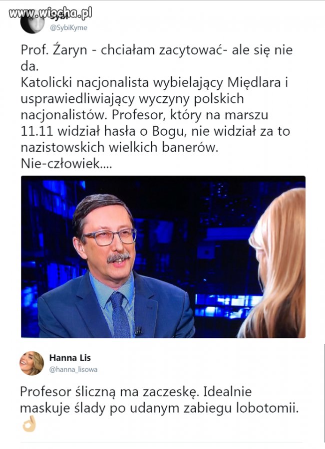 Następny śmieszny "profesor"