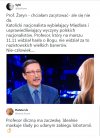 Następny śmieszny "profesor"