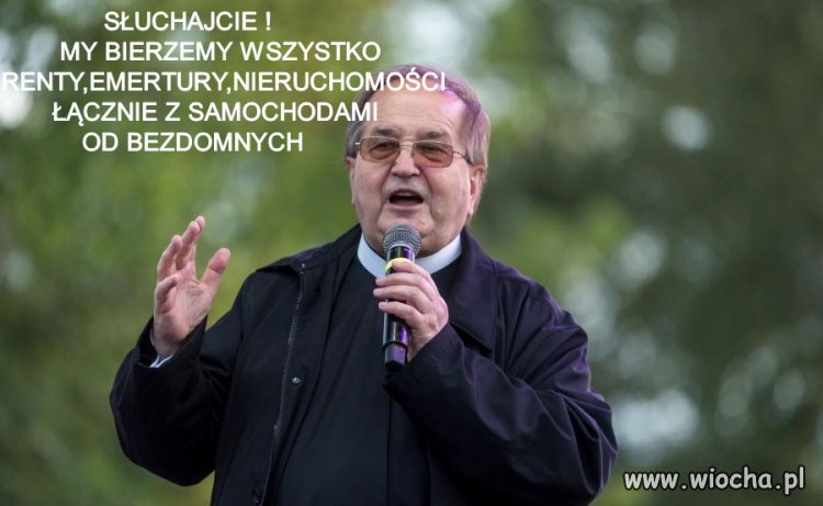 Ojciec Tadeusz nie pier-oli się w tańcu 