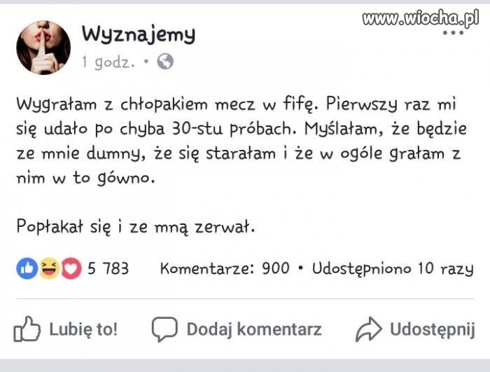 Męska duma została urażona...