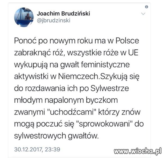 Tweet pretendujący 