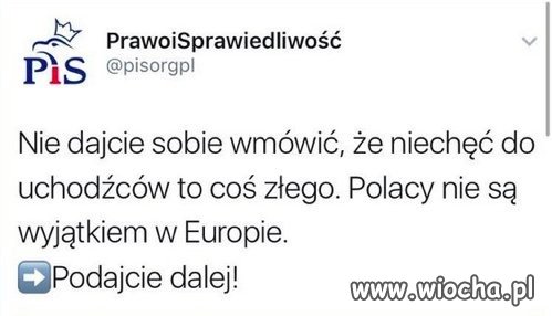 Polacy też byli uchodźcami 
