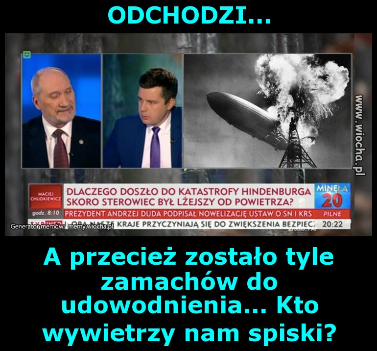  ODCHODZI...