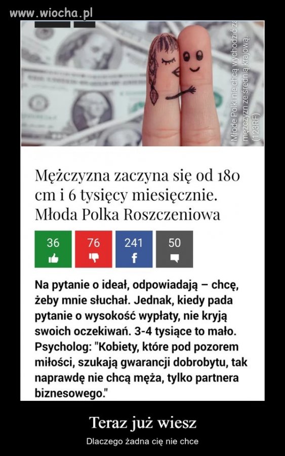 Dziękuję,  wolę skromną którą trzymam za rękę  i przytulam