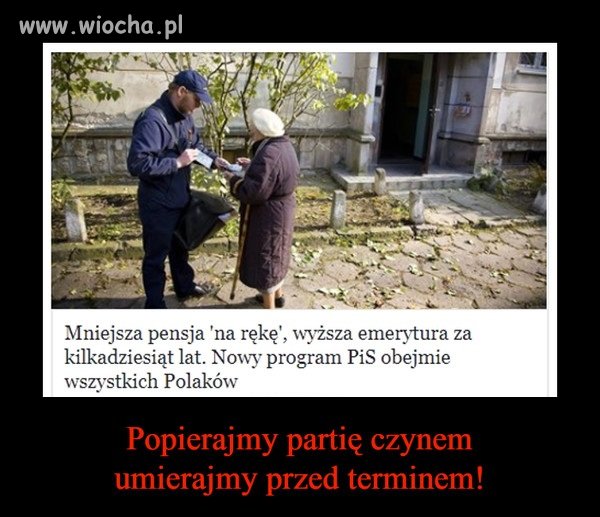 Dobra zmiana...