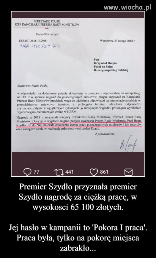 Dojna zmiana ...