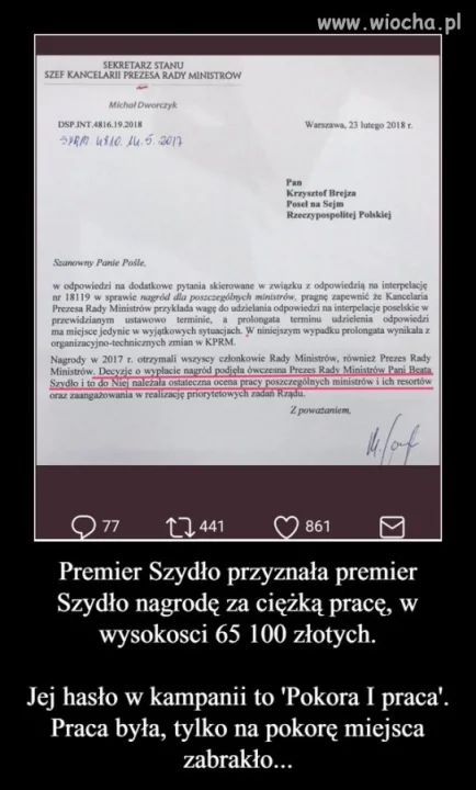 Dojna zmiana ...