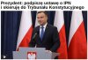 Długopis podpisze a odpowiedzialność na senat