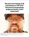 Był trollem dostał posadę w TVpis