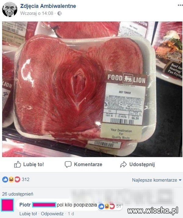 Sam nie wiem co to za mięso,