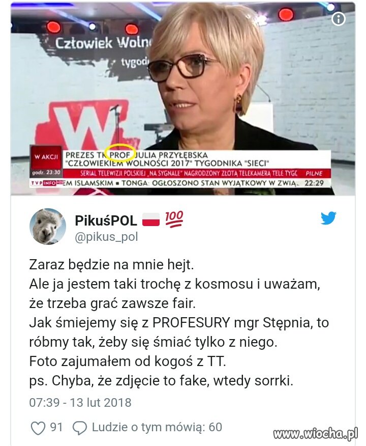 Damy jej profesora 