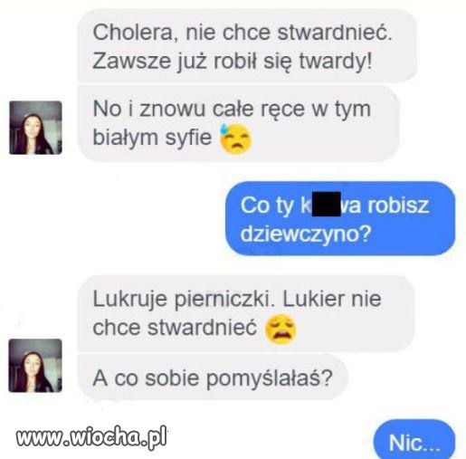 W białym syfie