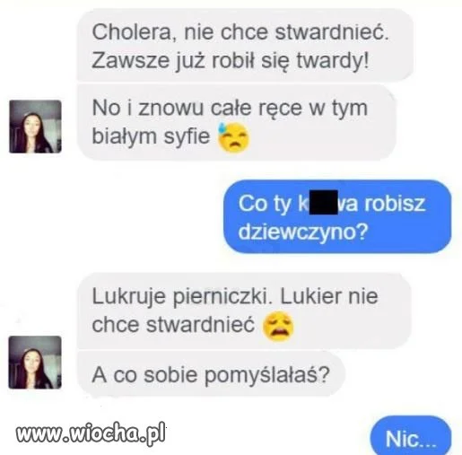 W białym syfie