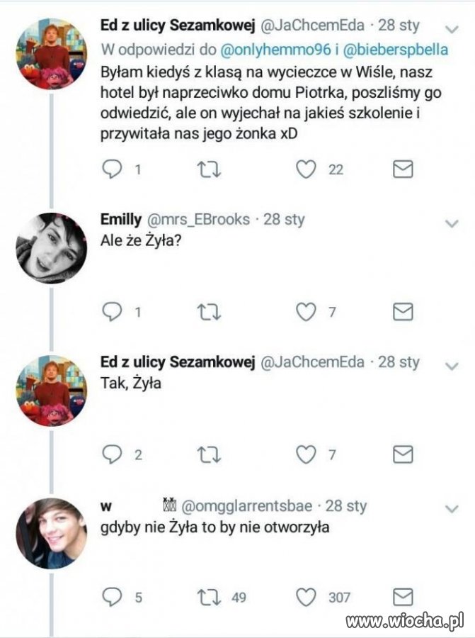 Dobrze, że nie była martwa