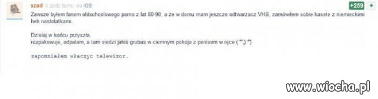 Zapomniał