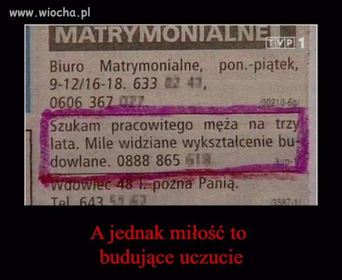Mąż na trzy lata