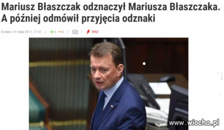 Błaszczak w porównaniu do Szydło  