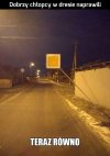 Dobrzy chłopcy w dresie naprawili