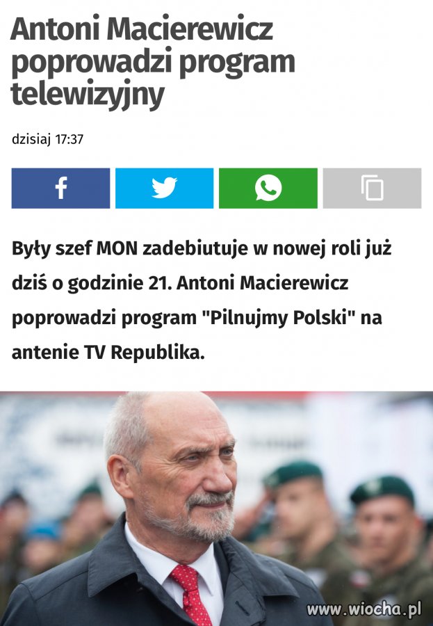Ten program powinien się nazywać Pilnuj Antka