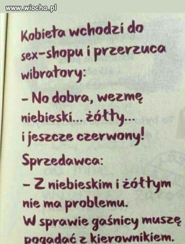 Takiej oferty to my nie mamy