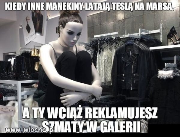 Biedny manekin