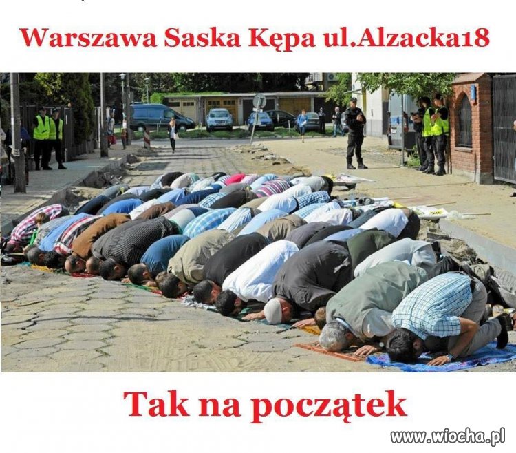 Wszyscy powinni mandat dostać za blokowanie ulicy