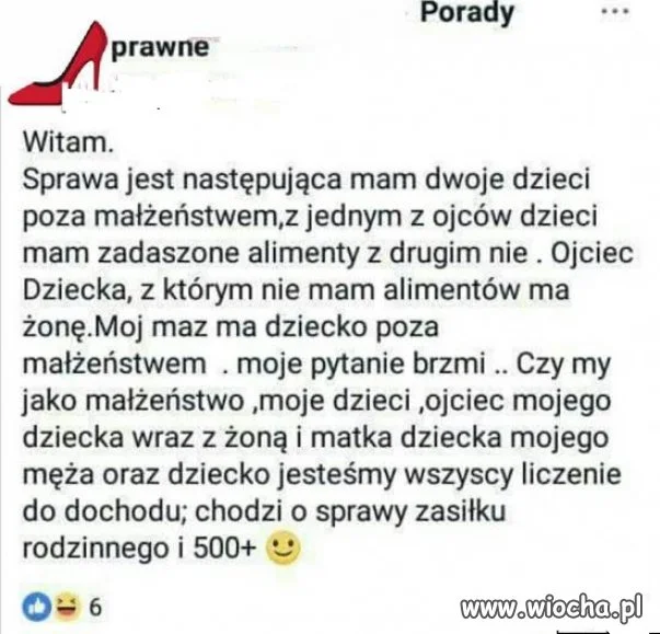 Zasiłek.