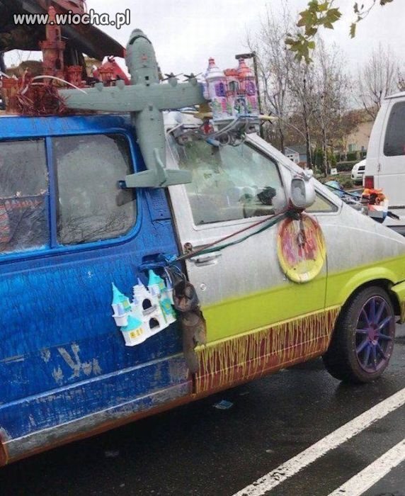 Właściciel tego pojazdu musi mieć zryty beret