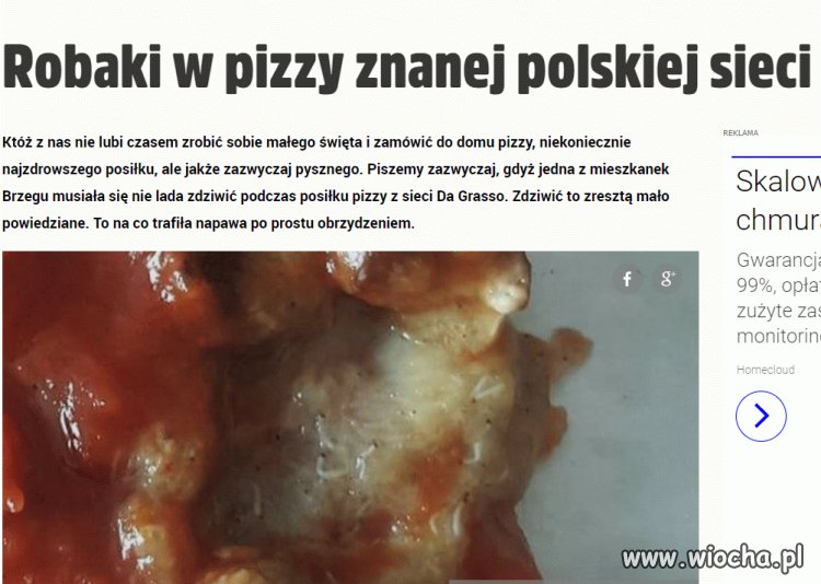 Żywa pizza