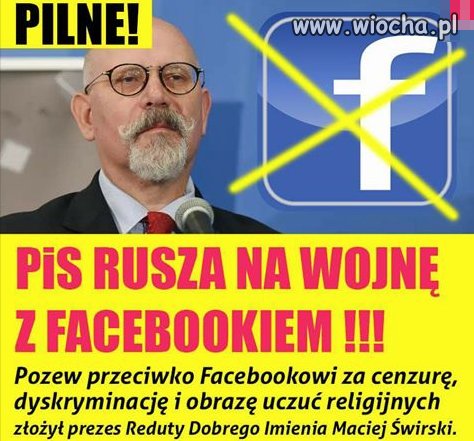NO CÓŻ! Chcą nas ograniczyć aby