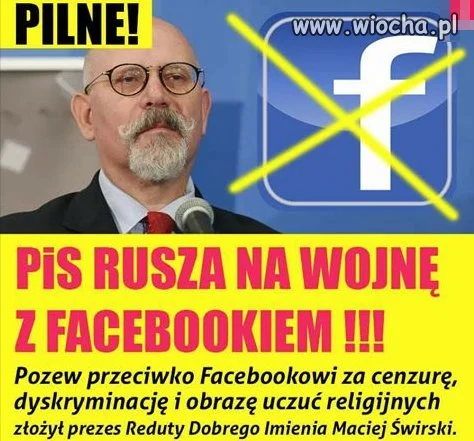 NO CÓŻ! Chcą nas ograniczyć aby
