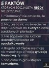 5 faktów, których żaden socjalista nie zrozumie 