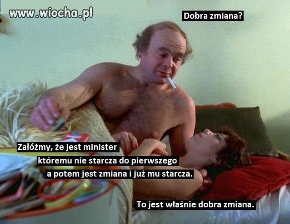 I to jest dobra zmiana