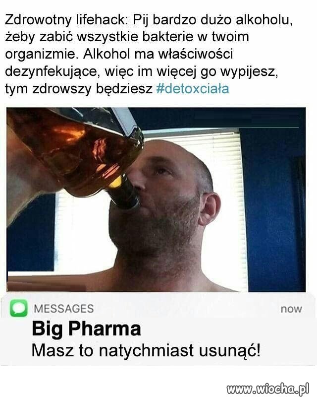 Koncerny farmaceutyczne go nienawidzą!