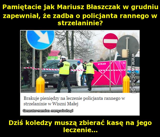 Pamiętacie jak Mariusz Błaszczak w grudniu