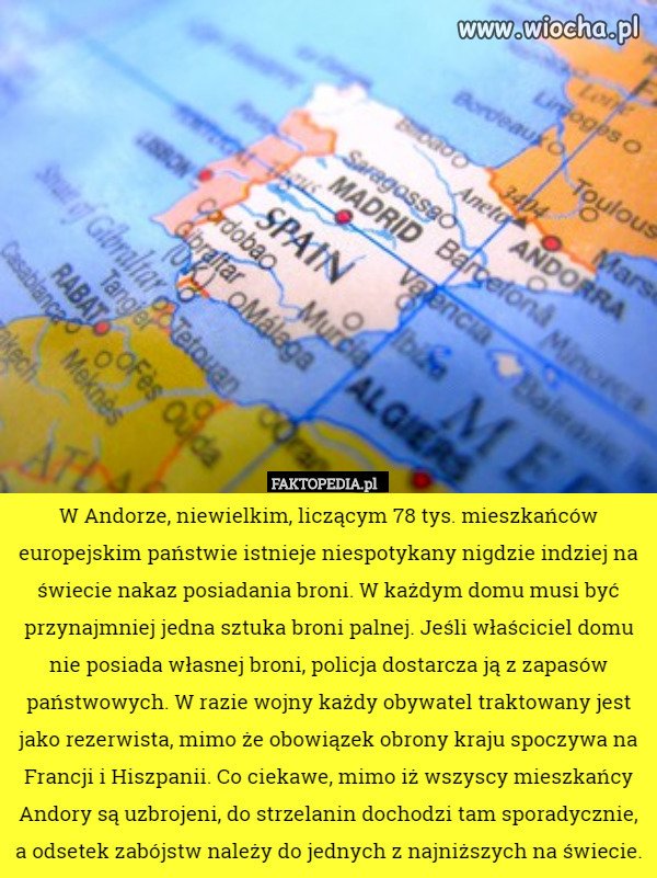 Ciekawy kraj. Wszyscy uzbrojeni a mało zabójstw.