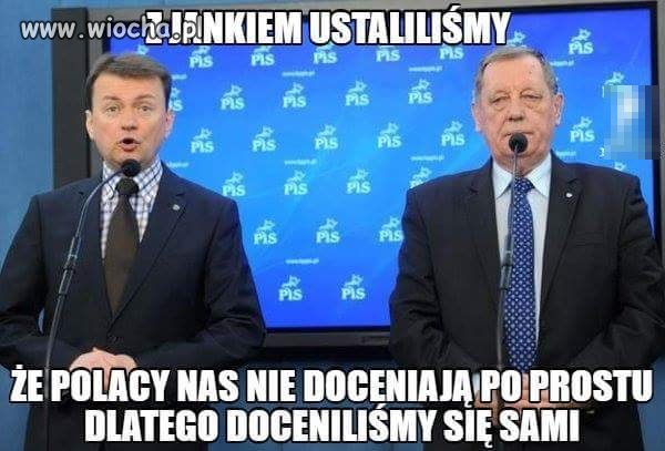 Sami się docenili 