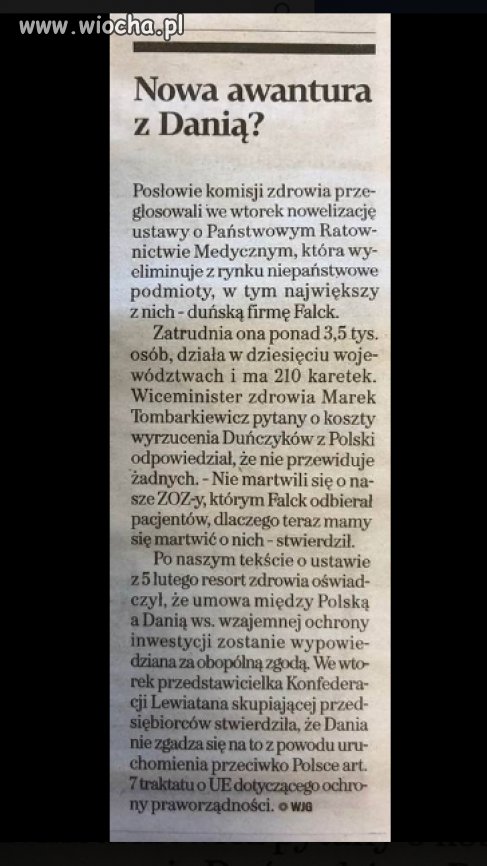 210 karetek mniej w Polsce
