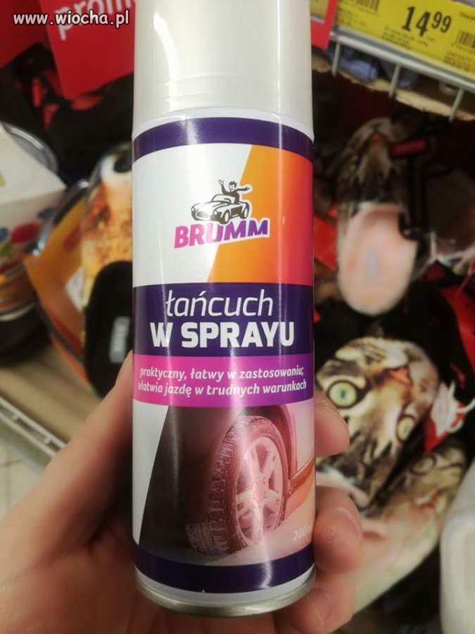 Łańcuch w spreju