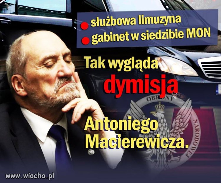 Dymisja według PiS 