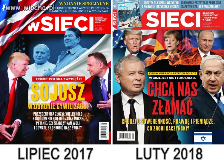 Co ja widzę Trump naszym wrogiem