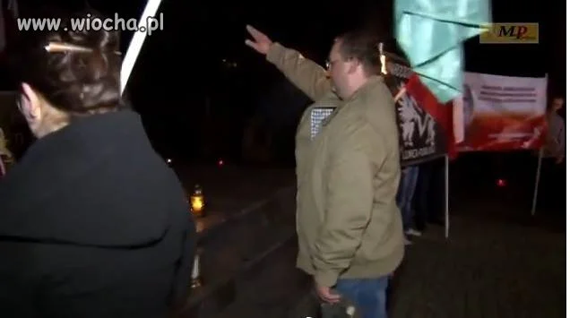Zapewne cesarza pozdrawia 
