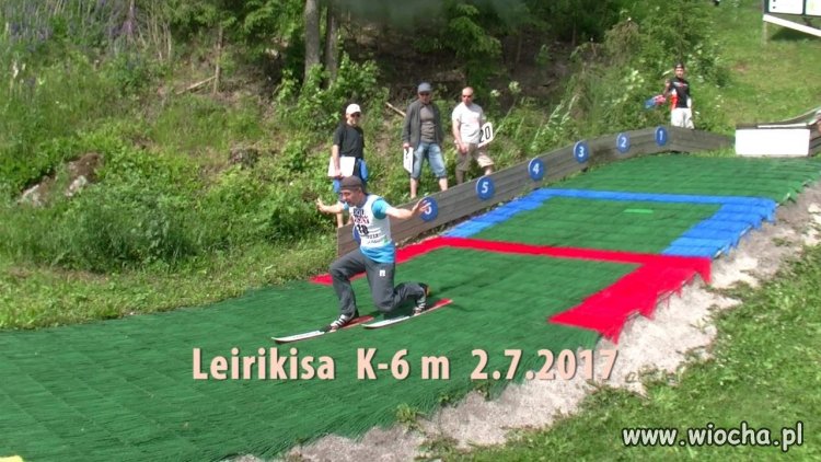 Skocznia K6 w Finlandii. Zabawa dla amatorów.