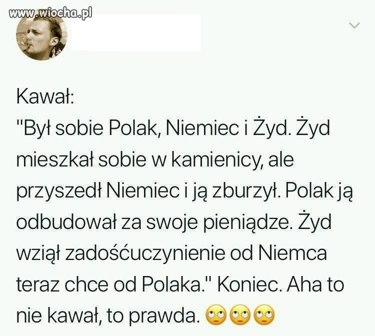 Niestety tak jest