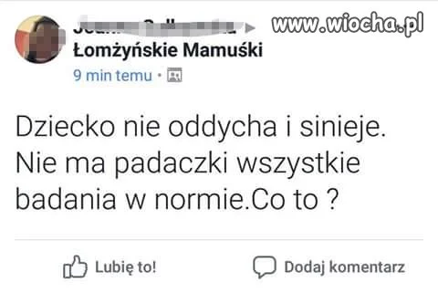 Ostry dyżur na facebooku. 