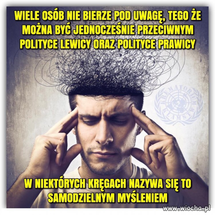 Tzw. "wolność" 