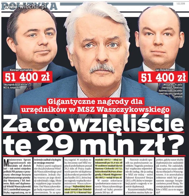  Za skonfliktowanie Polski z całym światem?