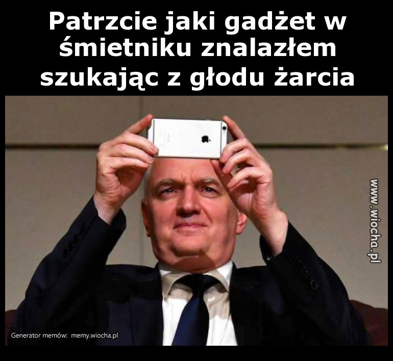 Patrzcie jaki gadżet w śmietniku znalazłem