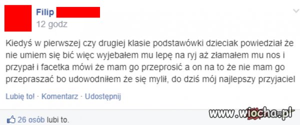 Taka sytuacja:)