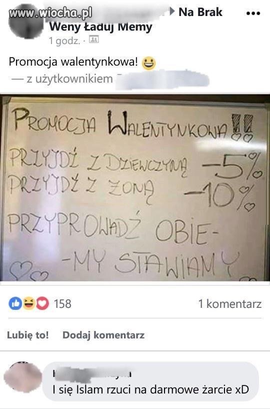 Promocja walentynkowa